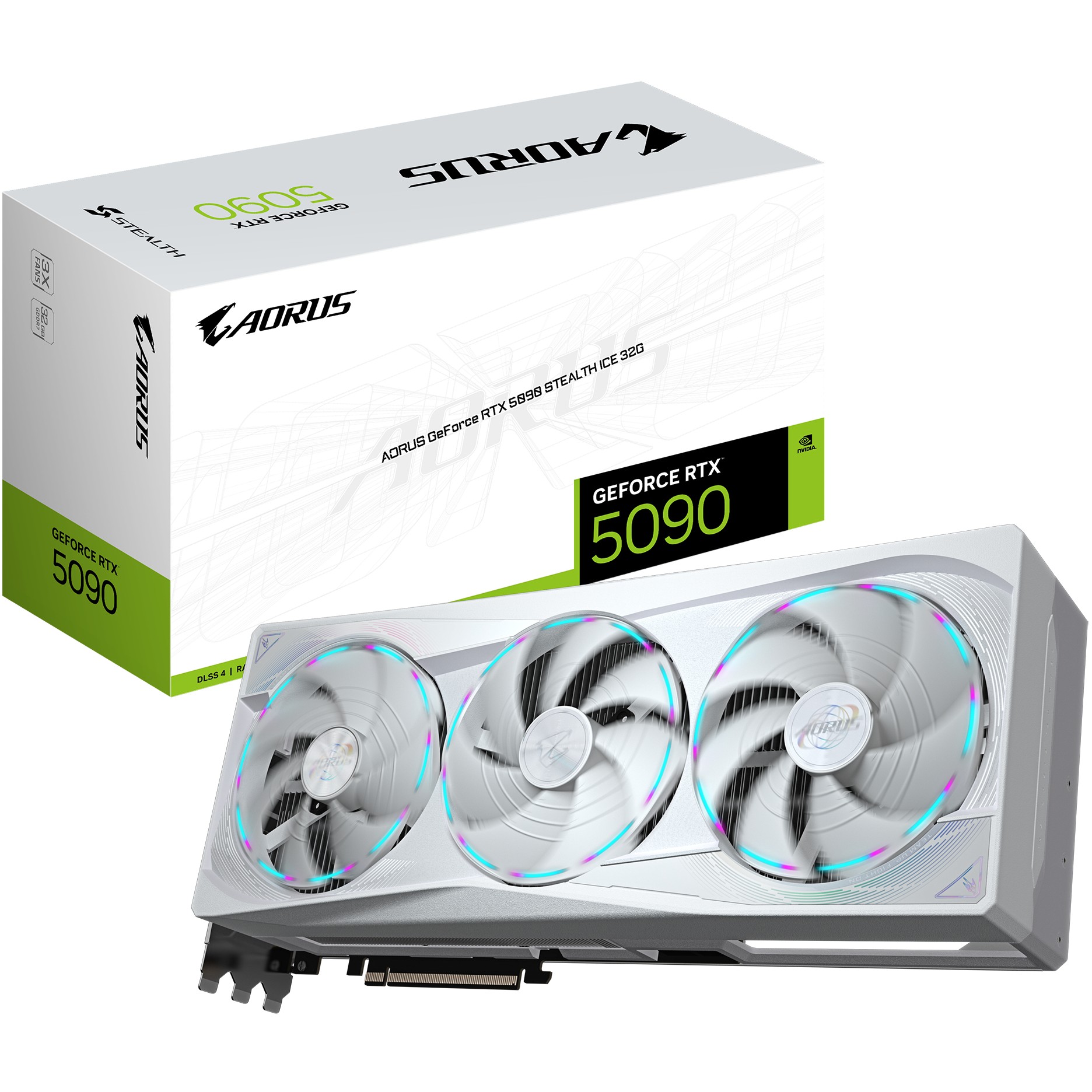 Grafička kartica GIGABYTE RTX5090 32GB AORUS STEALTH ICE-5