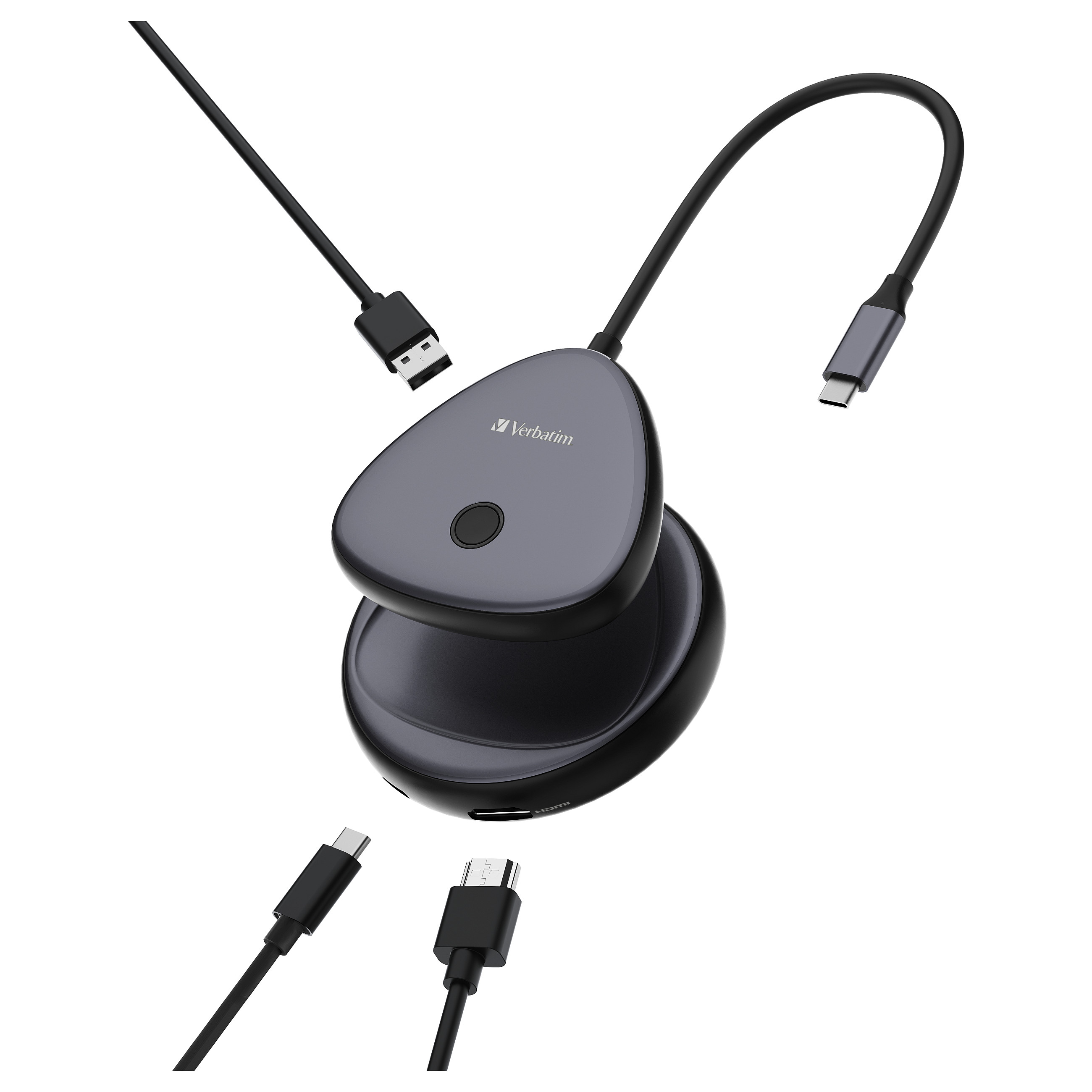 Adapter USB-C VERBATIM Share My Screen bežični Display 4K WDA-02-4