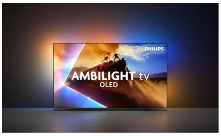 TV PHILIPS OLED 55OLED770/12 Titan OS (139 cm, 4K UHD Ambilight, HDR10+ Adaptive, Dolby Atmos, Smart TV)-2