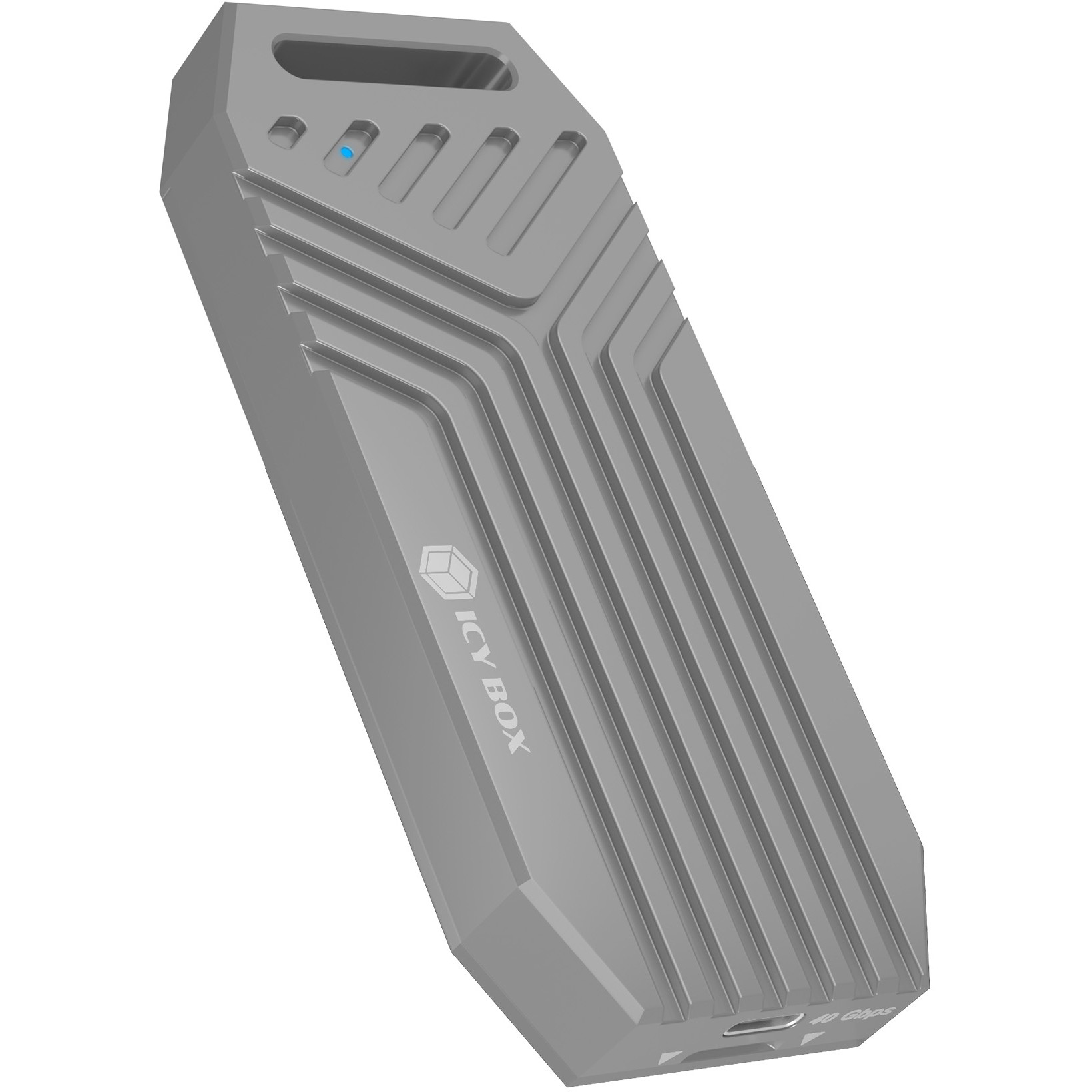 IcyBox IB-1919M-C42 USB4 Gen 3x2 ohišje za M.2 NVMe SSD-8