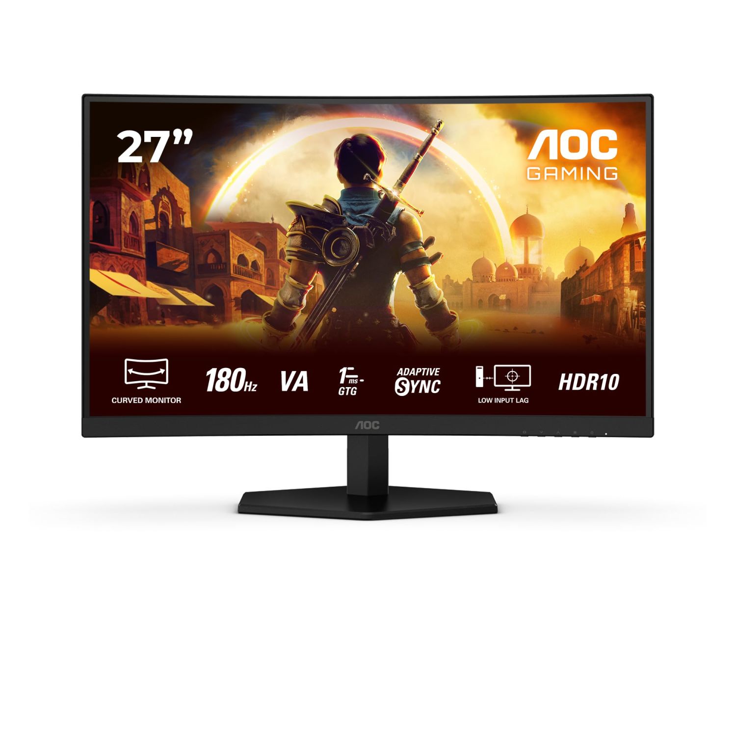 Monitor AOC C27G42E (23,8", 2xHDMI, DP, 180Hz, zvučnici)