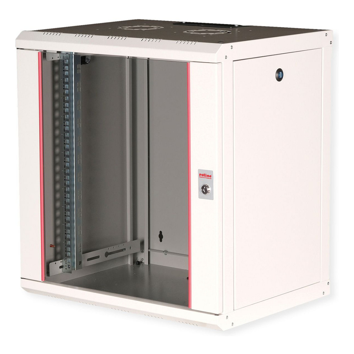 Roline 19" 12U 600×450×640 Pro zidni ormar, sivi-1