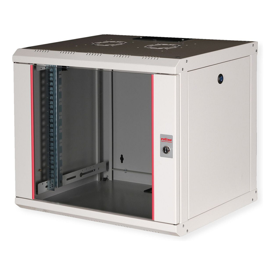 Roline 19" 9U 600×450×505 Pro zidni ormar, sivi