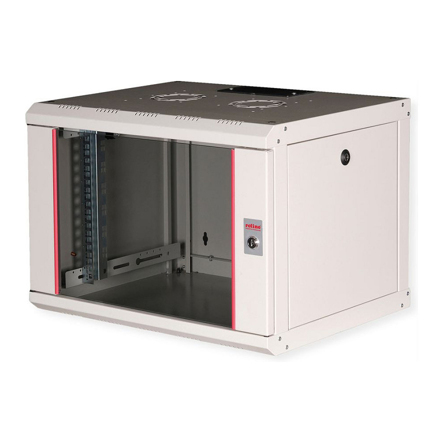Roline 19" 7U 600×450×418 Pro zidni ormar, sivi