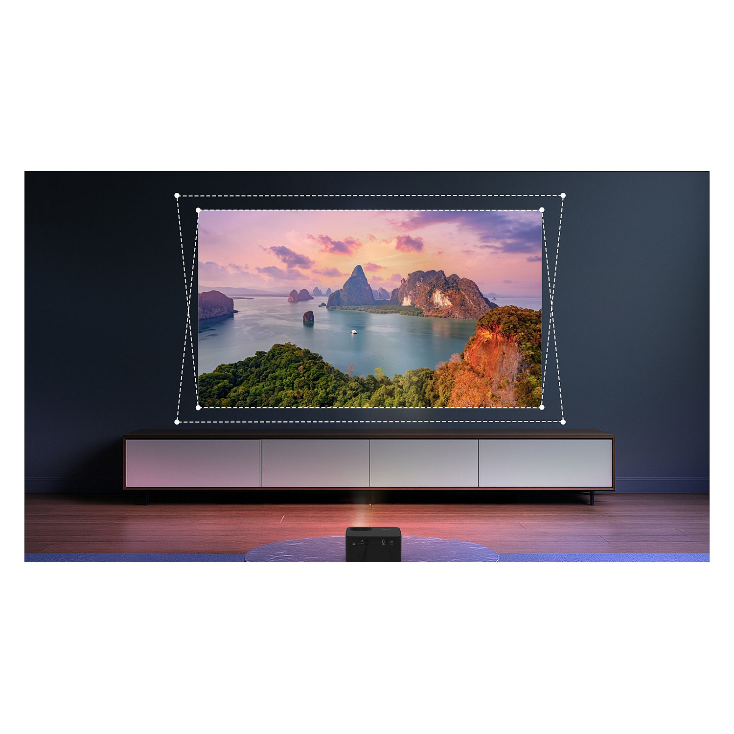 Projektor OPTOMA Photon Life PK32 1100 ANSI lumena DLP UHD 4K (3840x2160) 3D crna boja-2