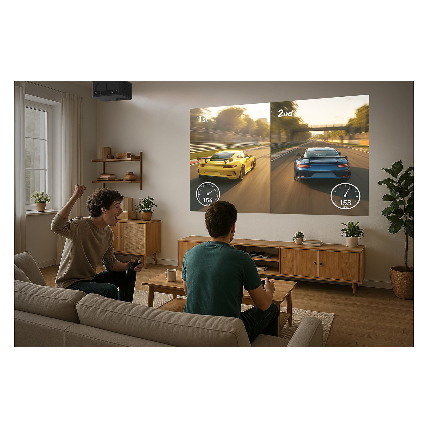Projektor OPTOMA Photon Life PK32 1100 ANSI lumena DLP UHD 4K (3840x2160) 3D crna boja-3
