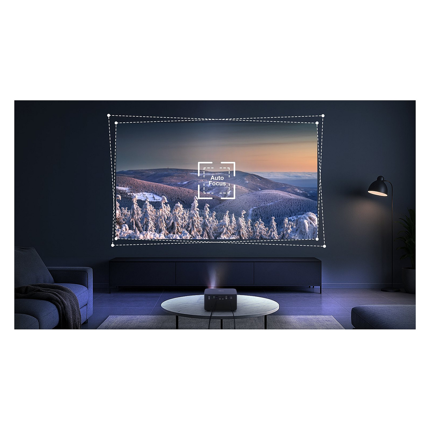Projektor OPTOMA Photon Life PK32 1100 ANSI lumena DLP UHD 4K (3840x2160) 3D crna boja-6