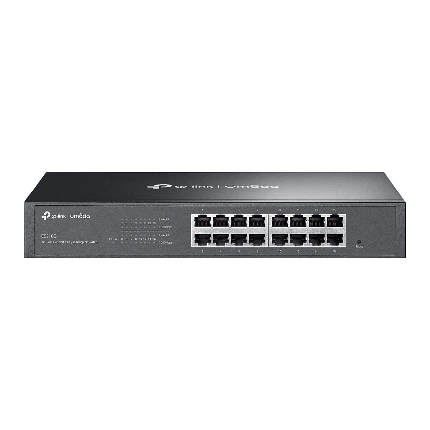 Mrežni switch TP-LINK Omada ES216G Managed L2 Gigabit Ethernet (10/100/1000) Crna-0