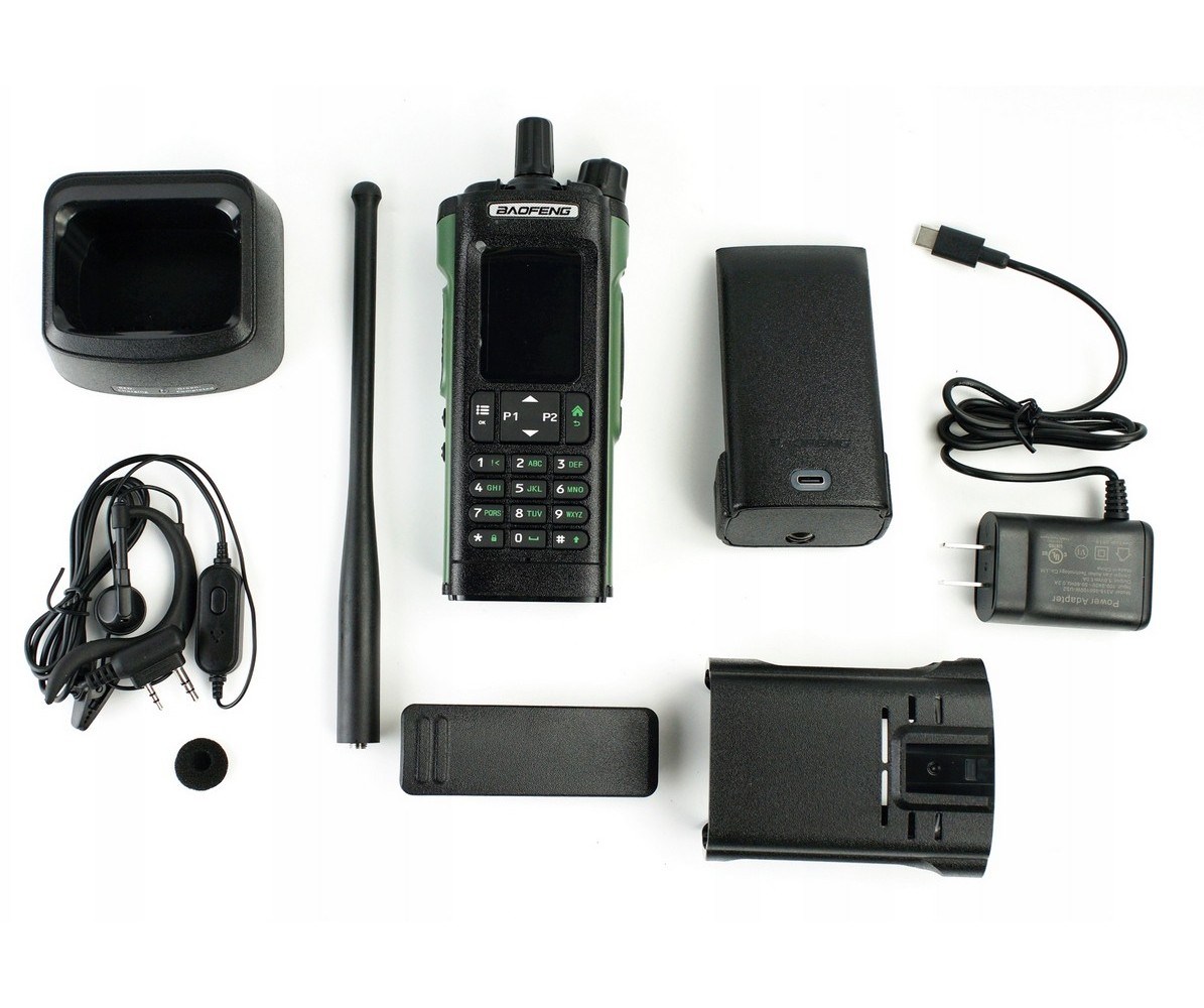 DMR radio BAOFENG DM-32E HTQ + aviation band-1