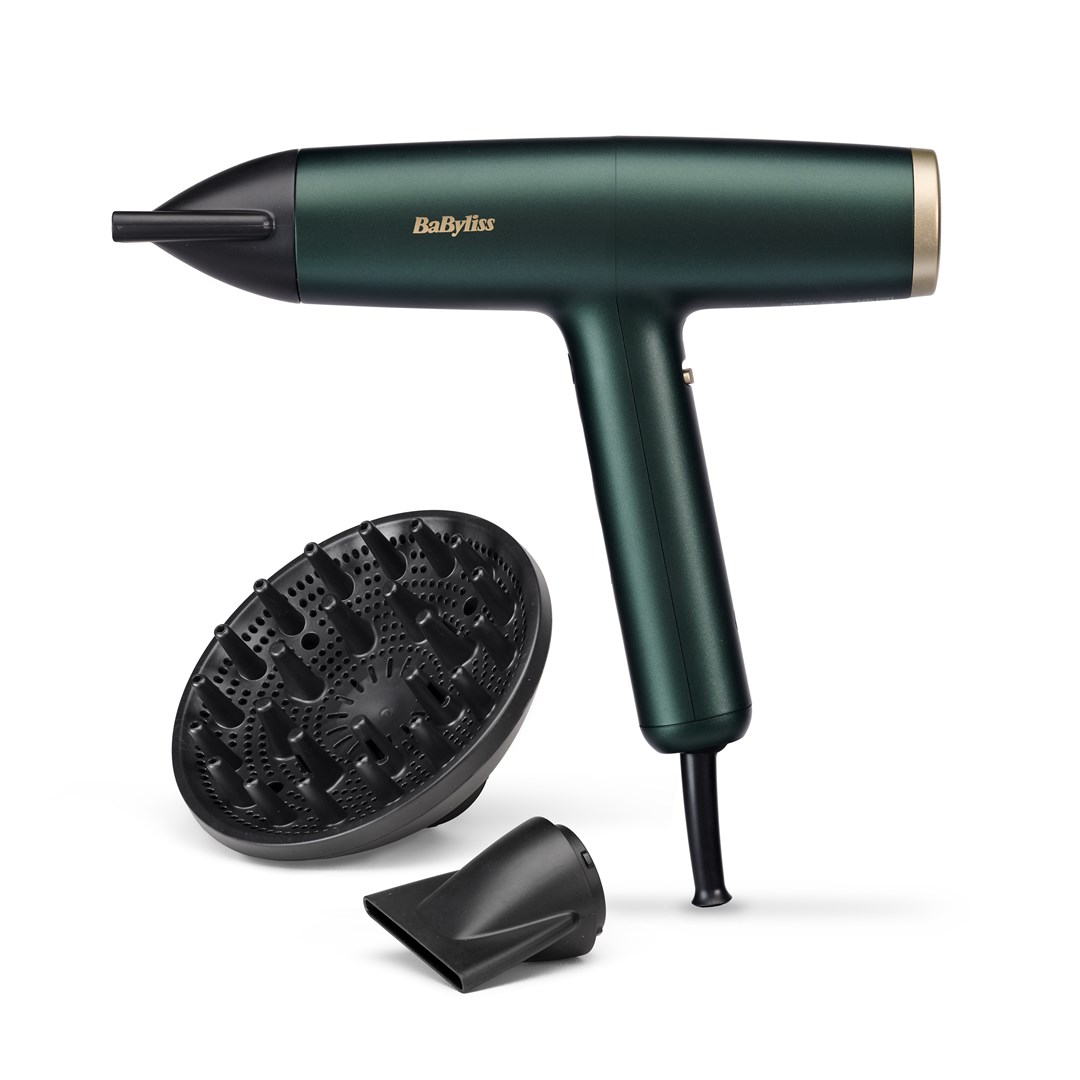 Sušilo za kosu BABYLISS Air Power Pro (1700 W, Zlatno, Zeleno)-1