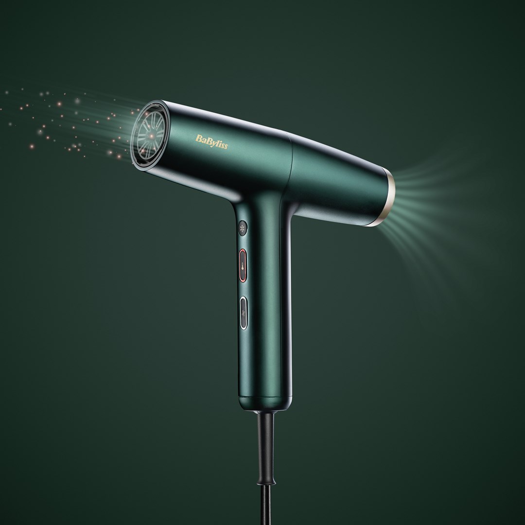 Sušilo za kosu BABYLISS Air Power Pro (1700 W, Zlatno, Zeleno)-21