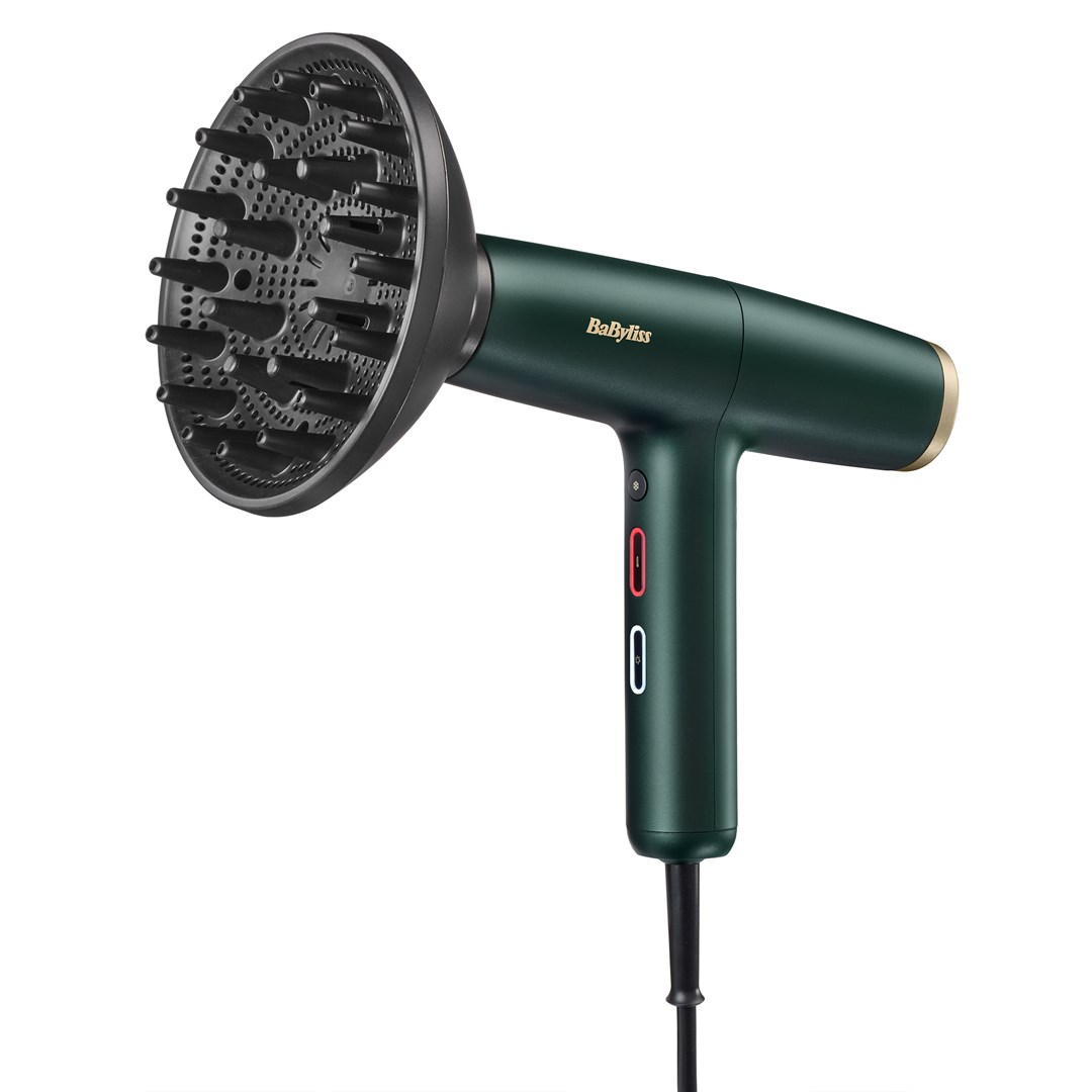 Sušilo za kosu BABYLISS Air Power Pro (1700 W, Zlatno, Zeleno)-4