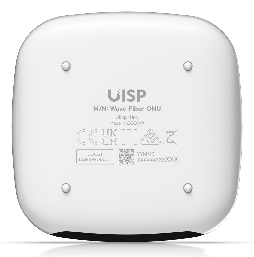 Ubiquiti WaveFiber ONU network media converter 2488 Mbit/s 1490 nm Black, White-2