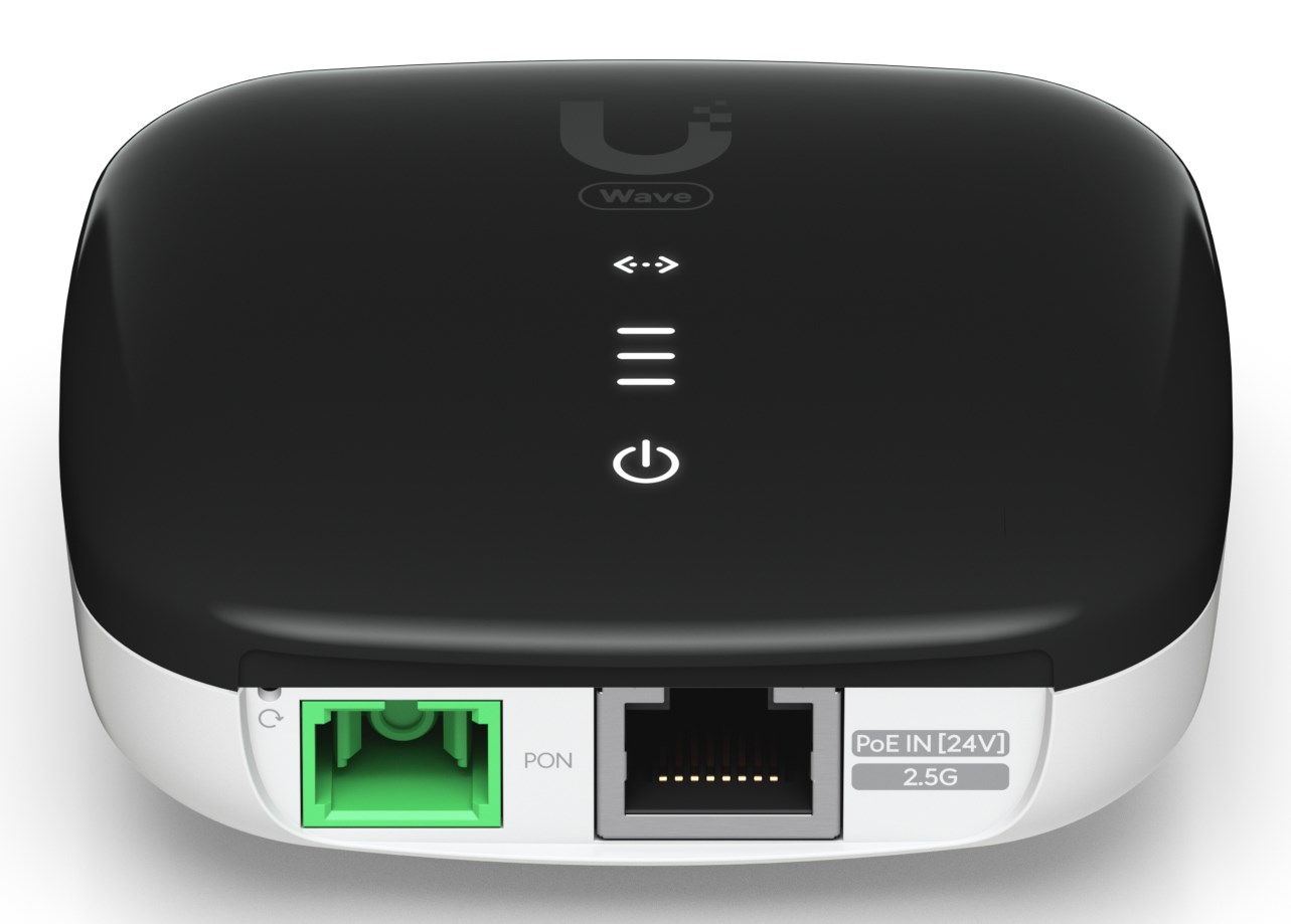 Ubiquiti WaveFiber ONU network media converter 2488 Mbit/s 1490 nm Black, White-3