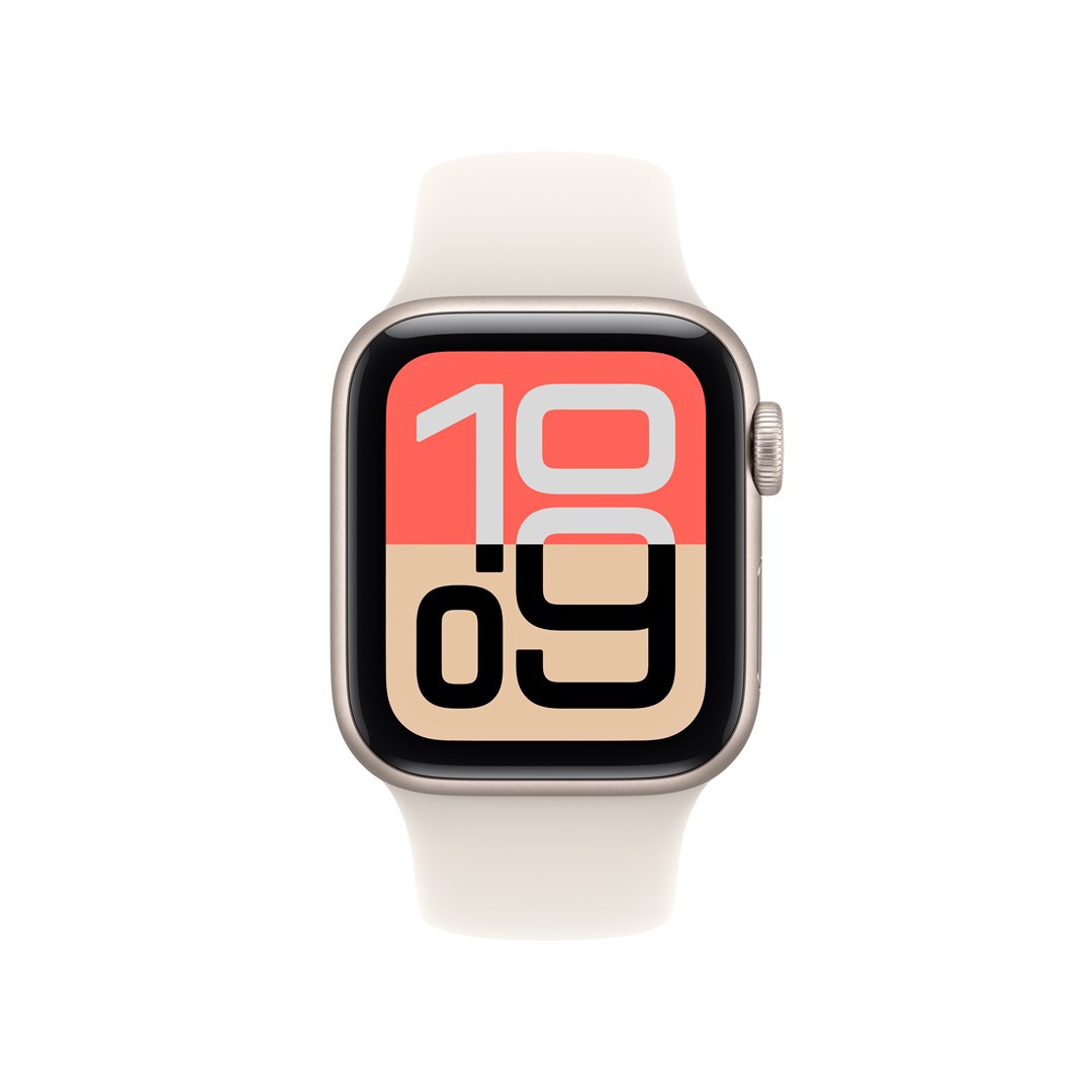 Pametni sat APPLE Watch SE (3. generacija) GPS + Cellular 40mm Starlight Aluminium Case with Starlight Sport Band (S/M)-1
