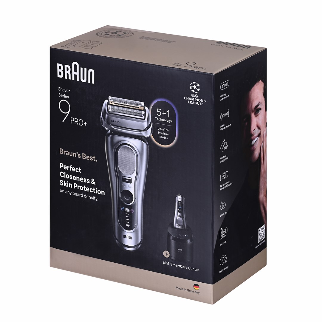 Brijac BRAUN Series 9 Pro+ 9667CC (Foil shaver, Trimmer, Srebrna)-13