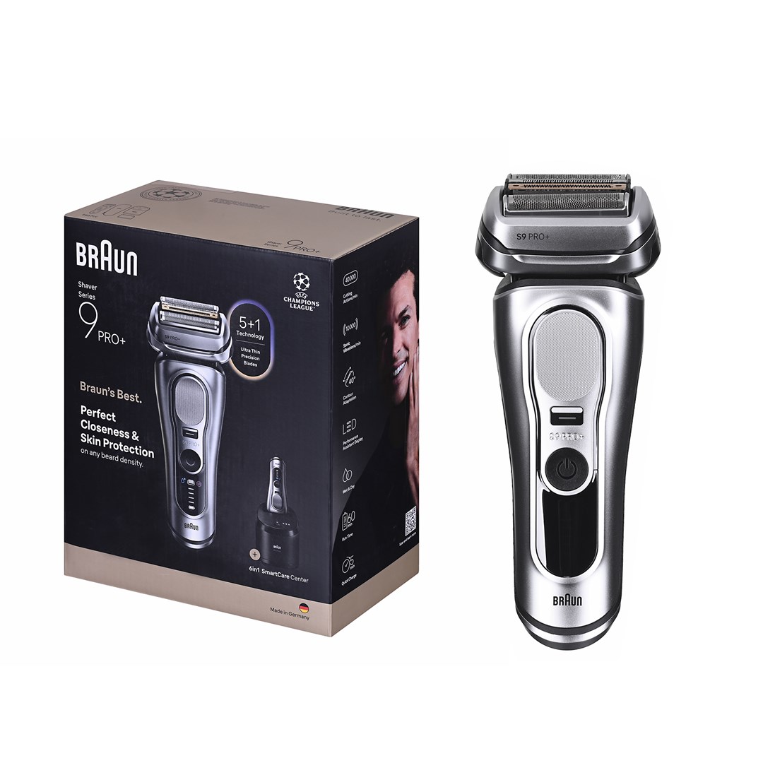 Brijac BRAUN Series 9 Pro+ 9667CC (Foil shaver, Trimmer, Srebrna)