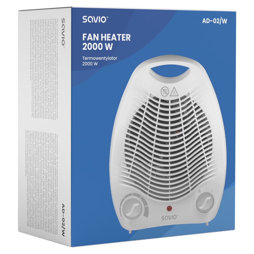 Ventilator SAVIO AD-02 W bijeli-3