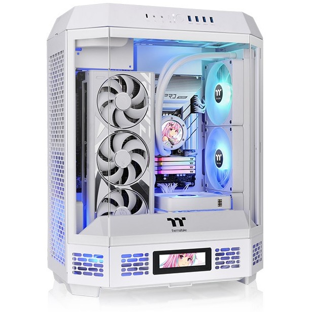 Kućište THERMALTAKE CA-1Z1-00M6WN-00 (midi tower, bijelo)-0