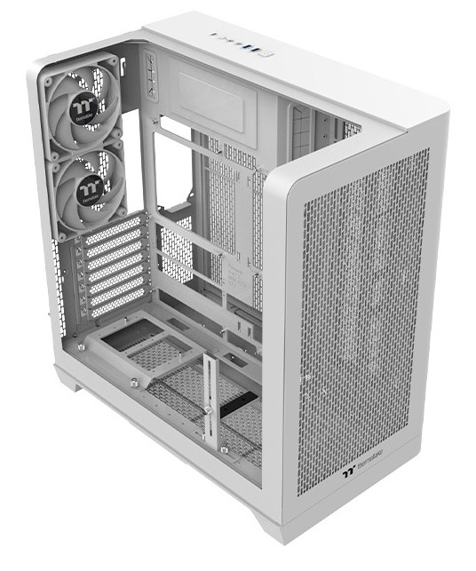 Kućište za računalo THERMALTAKE View 390 Air (Midi Tower, White, TG)-0