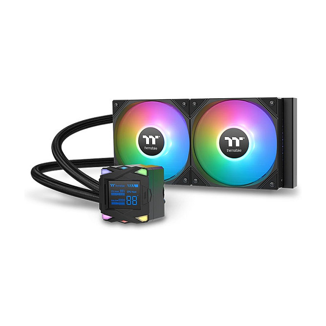 Vodeno hlađenje THERMALTAKE LA240-S ARGB (240mm, crna boja)-0