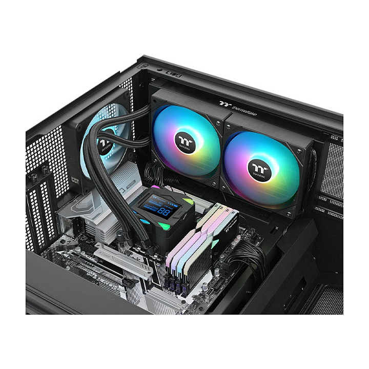 Vodeno hlađenje THERMALTAKE LA240-S ARGB (240mm, crna boja)-4