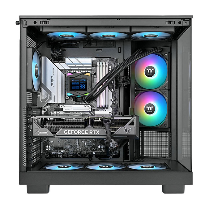 Vodeno hlađenje THERMALTAKE LA240-S ARGB (240mm, crna boja)-5
