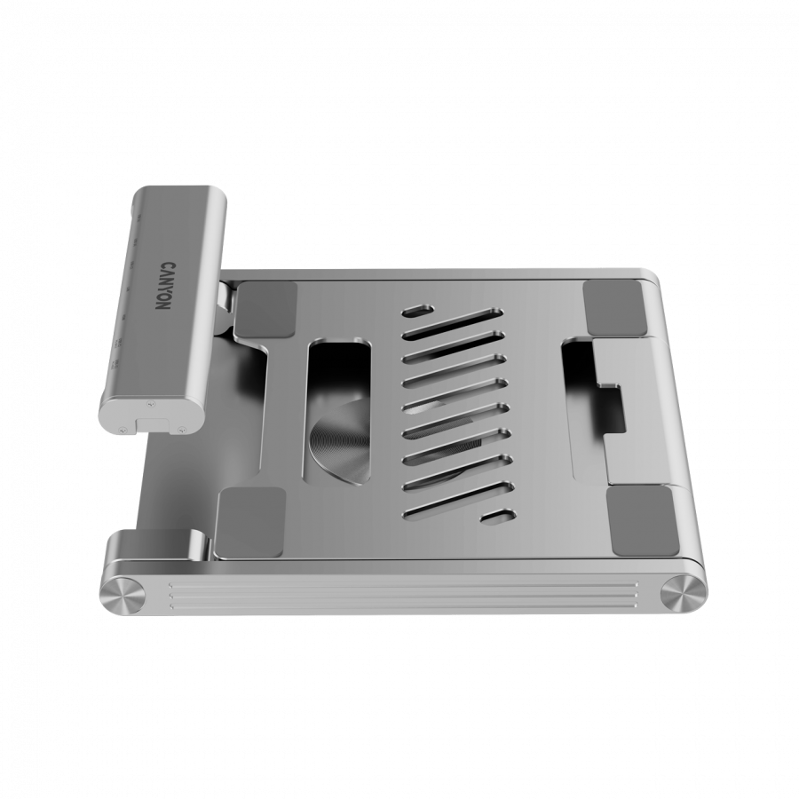 Laptop stolica CANYON CNS-SDS2 (TYPE C F to HDMI2.0, 2USB3.0, USBC3.0, RJ45, PD, Aluminij+ABS+PS)-12