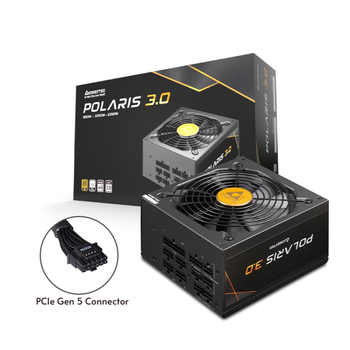 Napajanje CHIEFTEC Polaris 3.0 ATX GOLD 850W modularni napajalnik-0