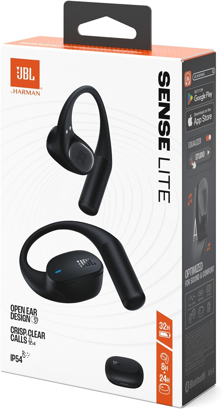 Slušalice JBL Sense Lite crne (bežične, TWS, oper-ear, mikrofon)-4