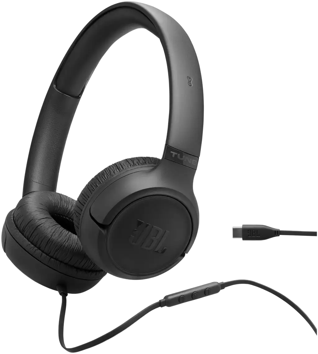 Slušalice JBL Tune 530C crne (žične, USB-C)