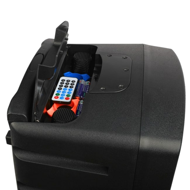 Kolumna V-TONE BQ12 GO MP3 aktivna akumulatorna crna boja, Bluetooth, TWS, USB, SD, AUX-1