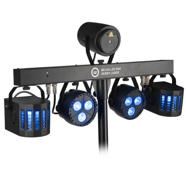 Svjetlosna traka LIGHT4ME BELKA LED PAR DERBY LASER-6
