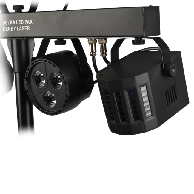 Svjetlosna traka LIGHT4ME BELKA LED PAR DERBY LASER-15