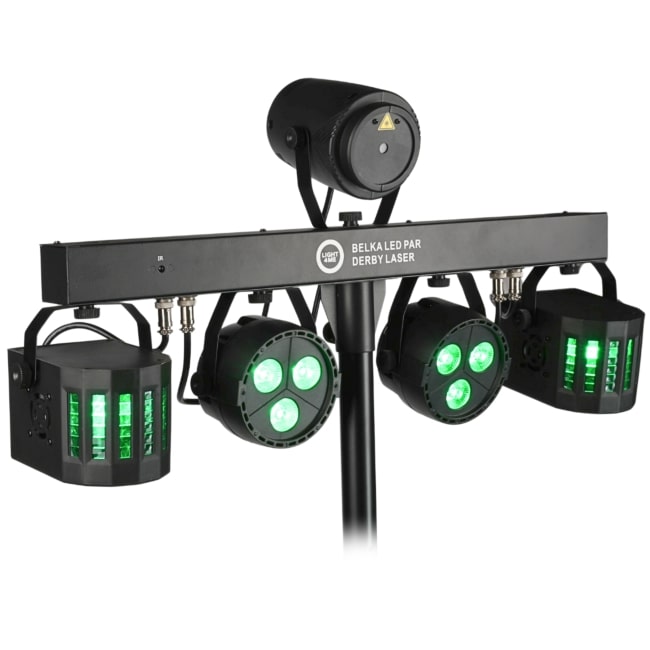 Svjetlosna traka LIGHT4ME BELKA LED PAR DERBY LASER-7