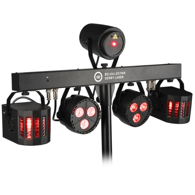Svjetlosna traka LIGHT4ME BELKA LED PAR DERBY LASER-14