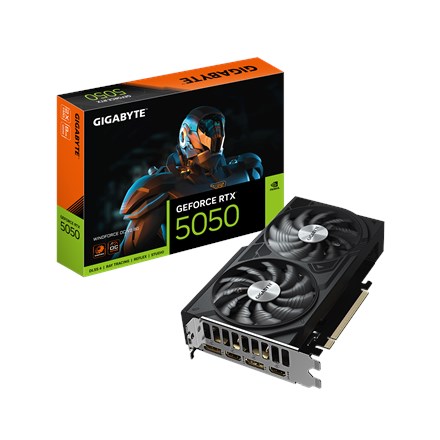 Grafička kartica GIGABYTE RTX 5050 WINDFORCE OC 8G-8