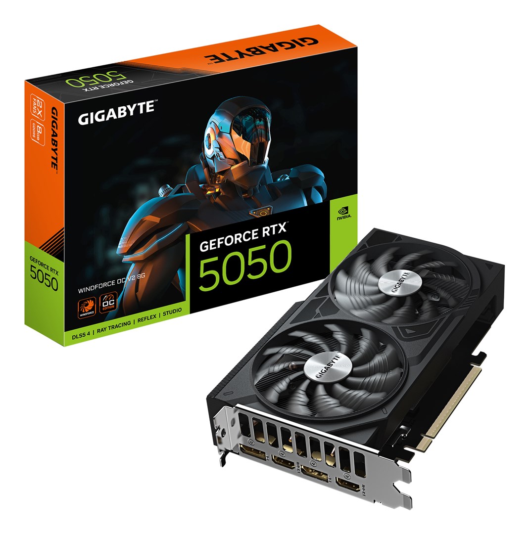 Grafička kartica GIGABYTE RTX 5050 WINDFORCE OC 8G