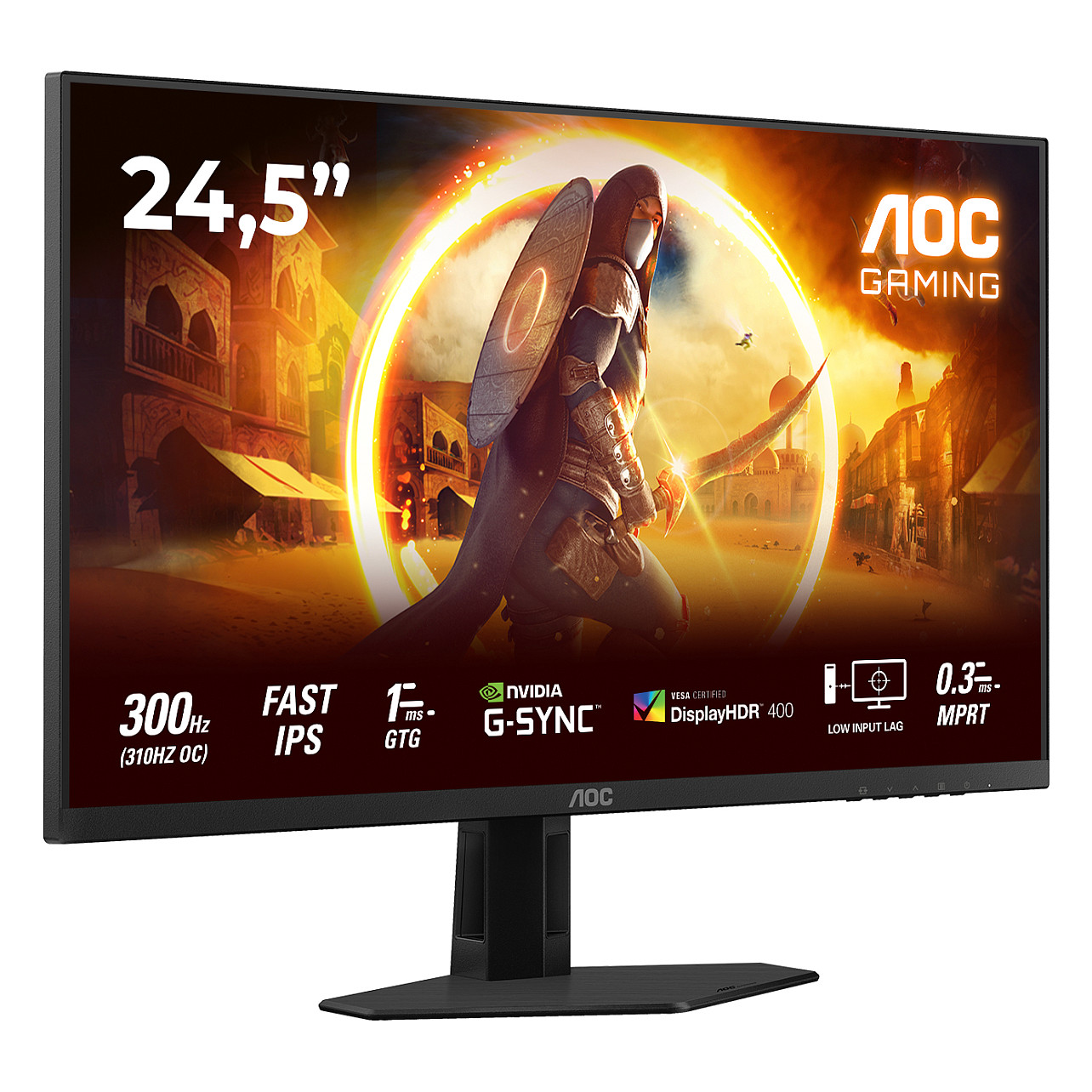 Monitor AOC 62.2cm (24.5") 25G4SRE-1