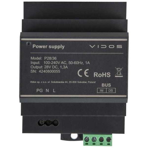 Vidos DUO Power Supply P28/36