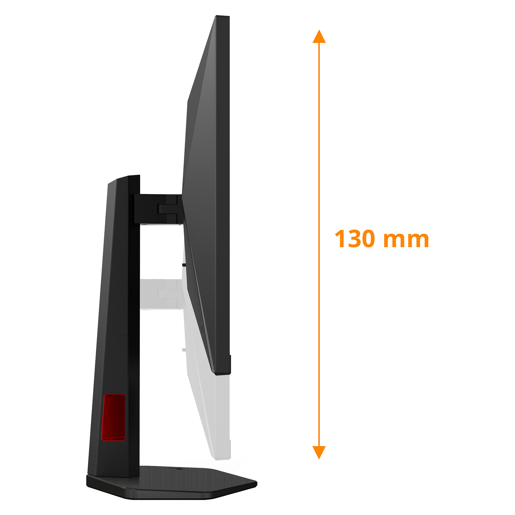 Monitor AOC Q27G4SRU (27", HDMI/DP/USB, Crvena)-10