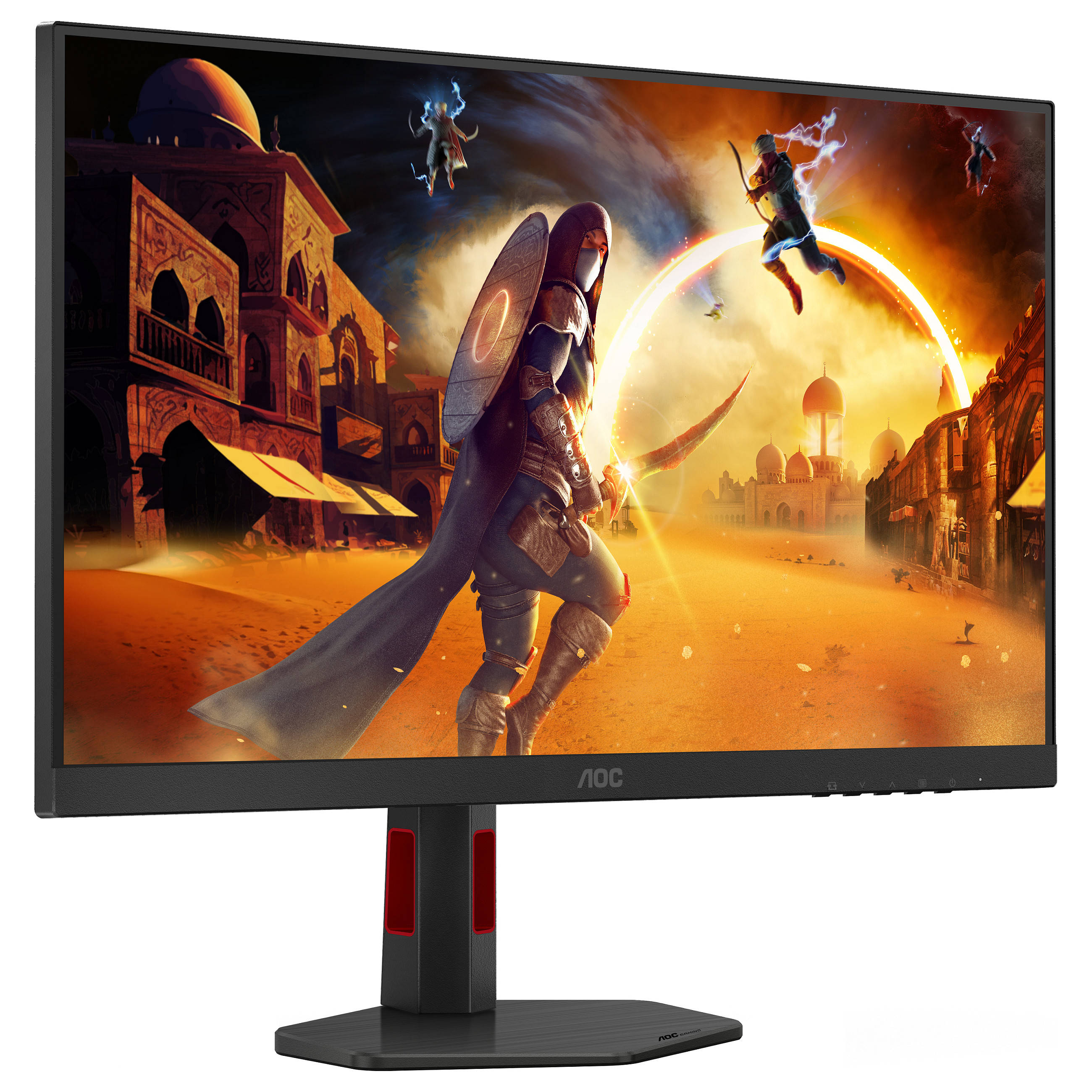 Monitor AOC Q27G4SRU (27", HDMI/DP/USB, Crvena)-13