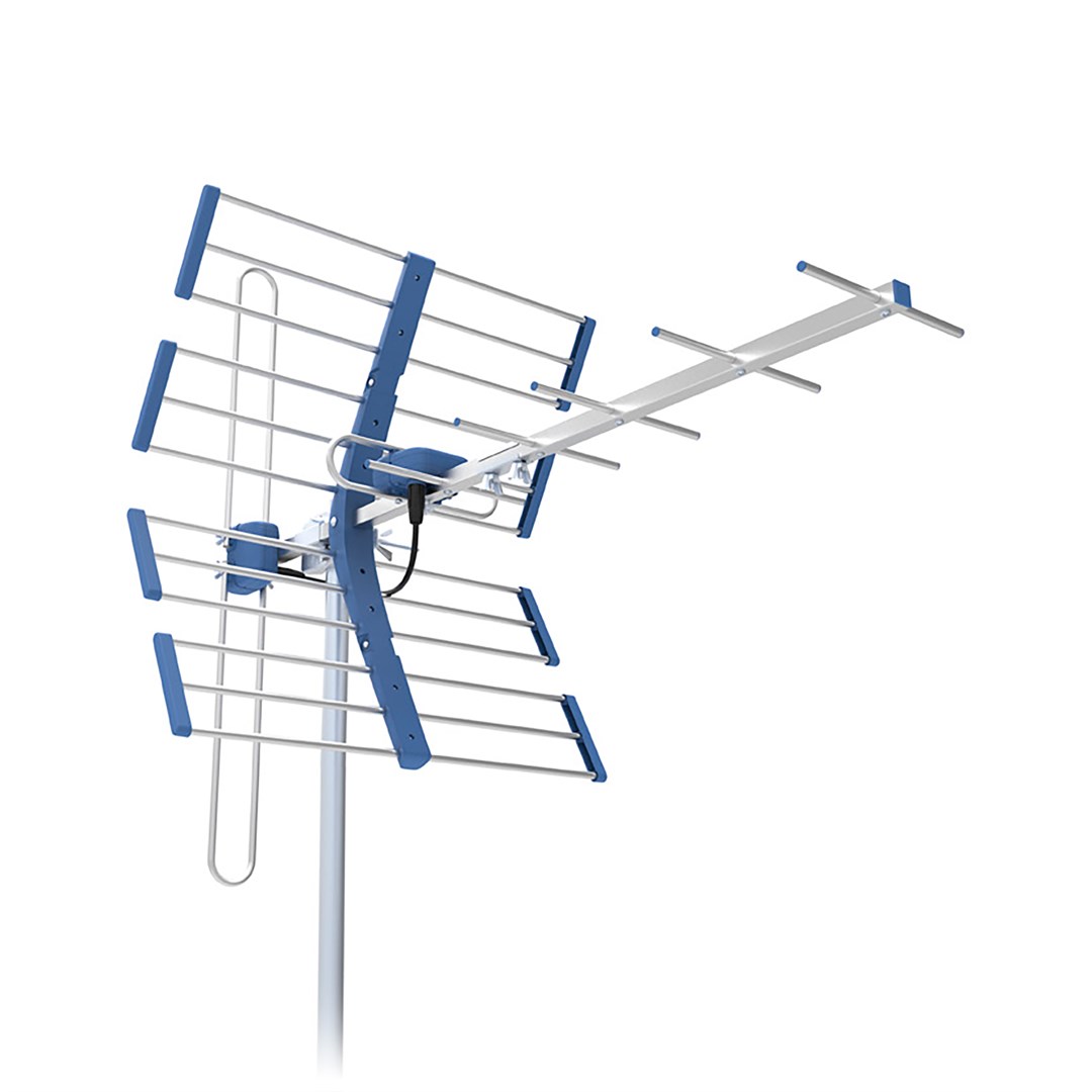 Antena TELMOR TT W19 SILVER COMBO 5G Protected (DVB-T2, 5G zaštita)
