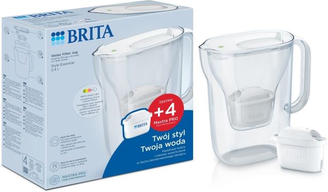 BRITA Style Essential+4 MAXTRA PRO PURE PERFORMANCE (bijela)-0