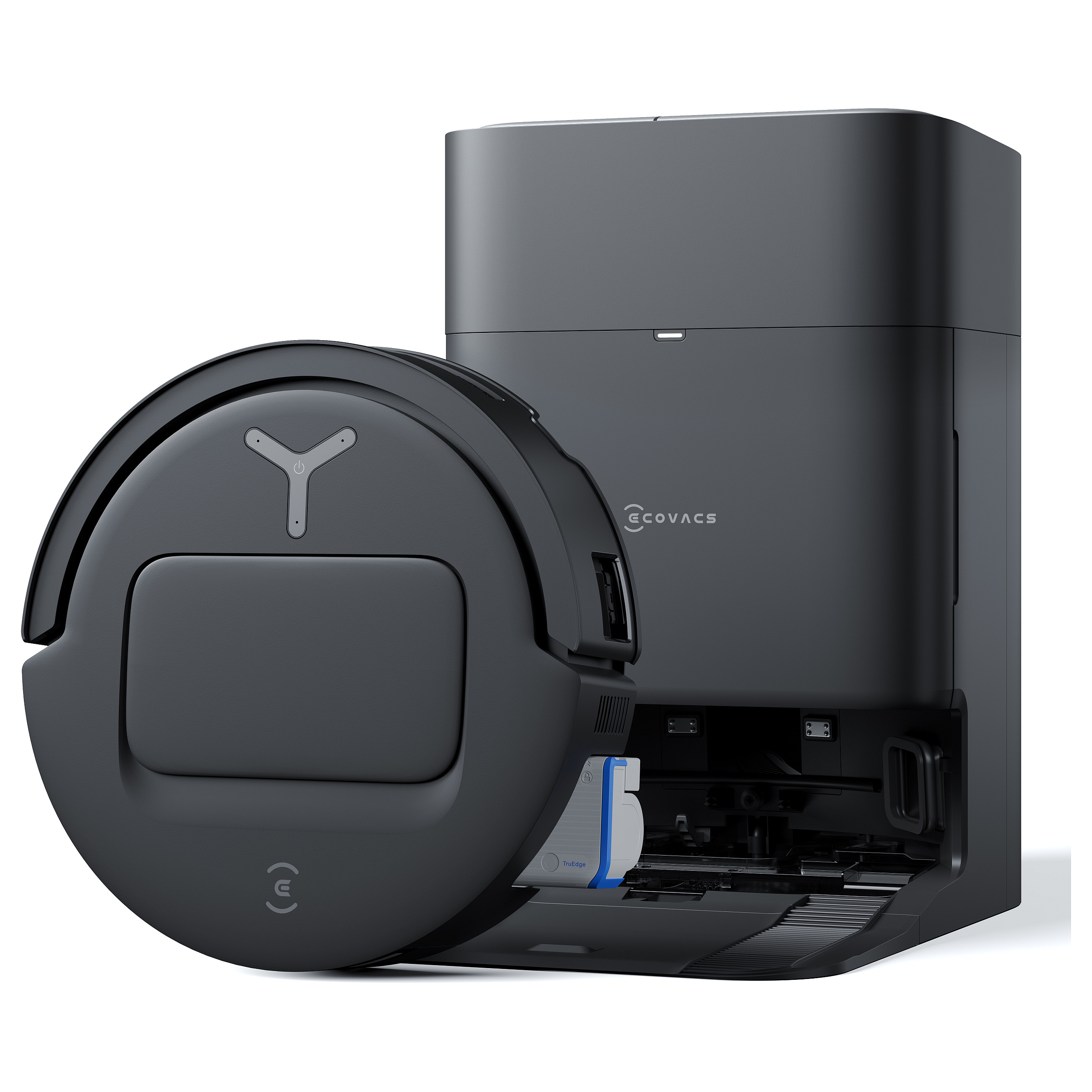 Robot usisavač ECOVACS Deebot T80 Omni 3 L (bez vrećice, crna boja)-0