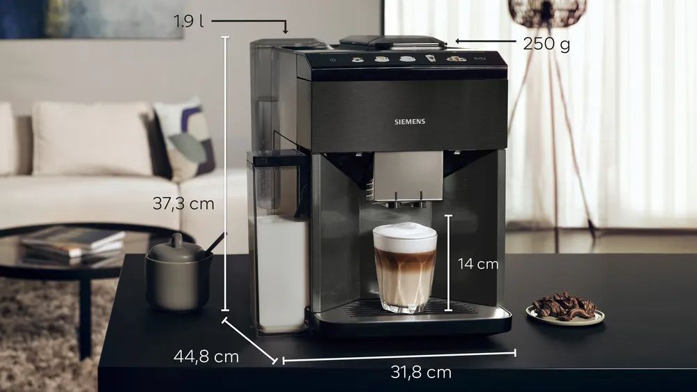 Aparat za kavu SIEMENS EQ.500 TQ518RX3 Fully-auto Espresso machine 1.9 L-1