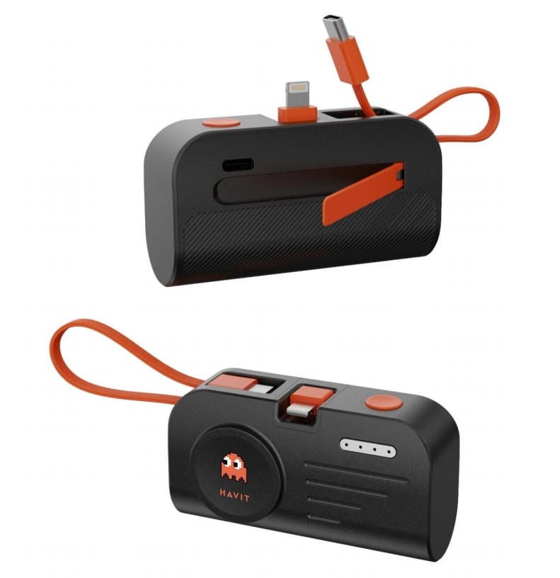 Set za putovanje HAVIT STK011 (putni punjač, power bank, USB-C kabel, ručni ventilator)-3