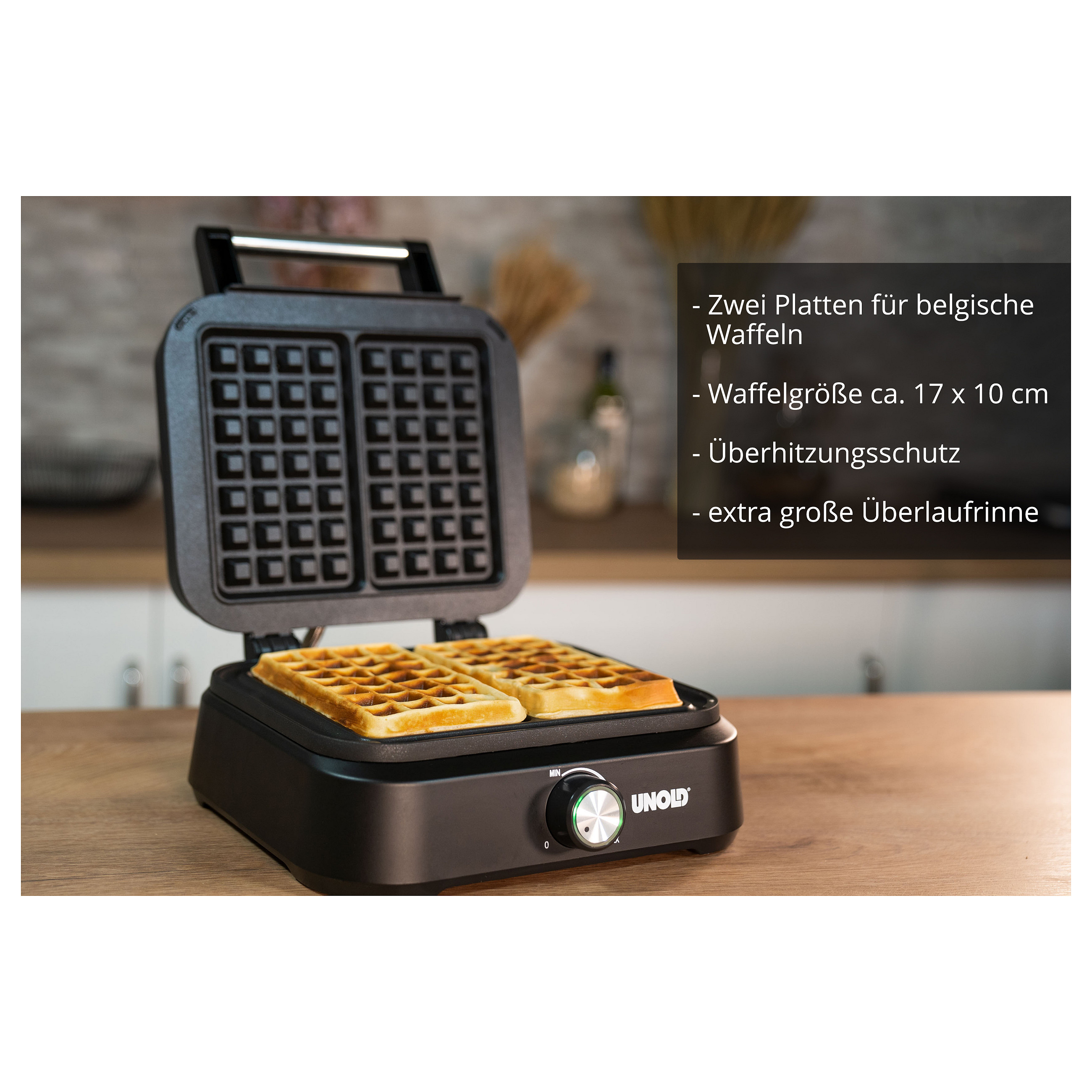 Aparat za waffle UNOLD Brussels-1