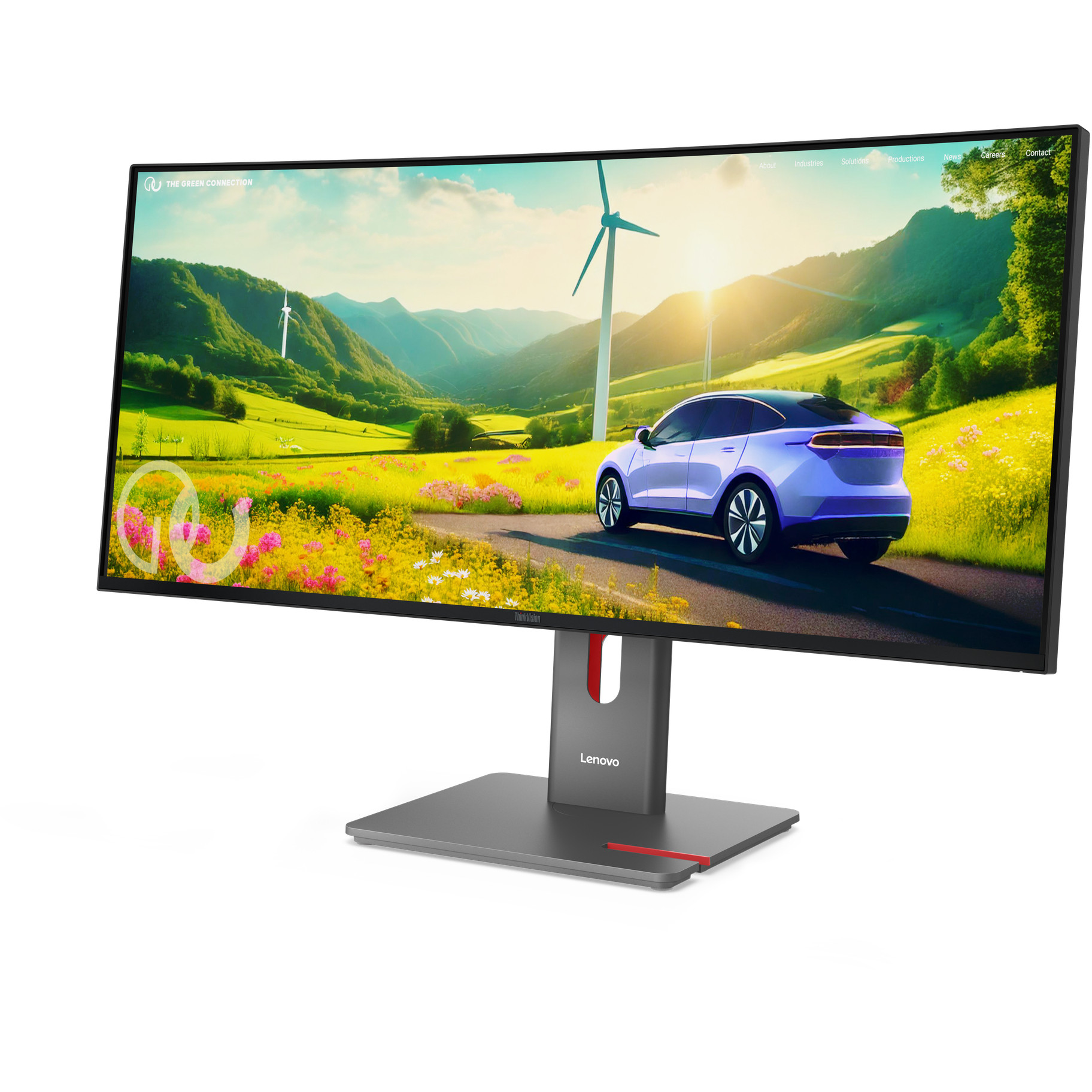 Monitor LENOVO ThinkVision P34WD-40 (34", 3440 x 1440, Wide Quad HD, LCD, crni)-1