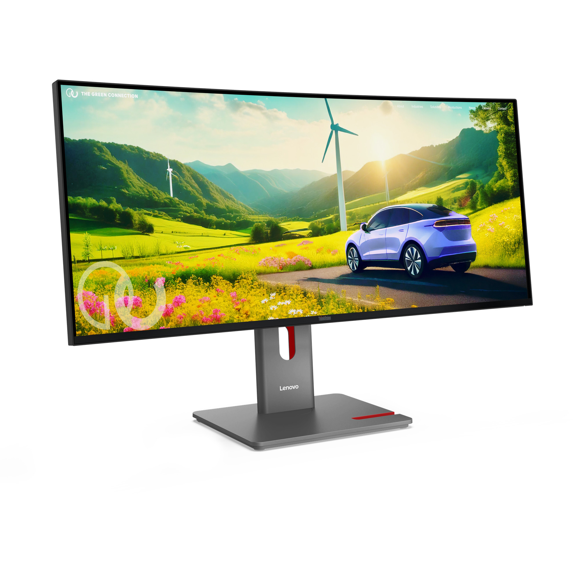 Monitor LENOVO ThinkVision P34WD-40 (34", 3440 x 1440, Wide Quad HD, LCD, crni)-2